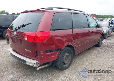 2008 Toyota Sienna Le z USA, uszkodzony, nr VIN 5TDZK23C28S174941